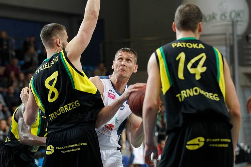 Basketball. Tauron Basket Liga. MKS Dabrowa Gornicza - Siarka Tarnobrzeg. 03.01.2016