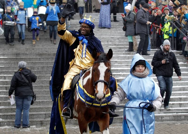 Three Kings Procession. Katowice. 06.01.2016