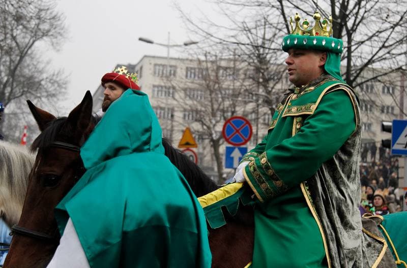 Three Kings Procession. Katowice. 06.01.2016