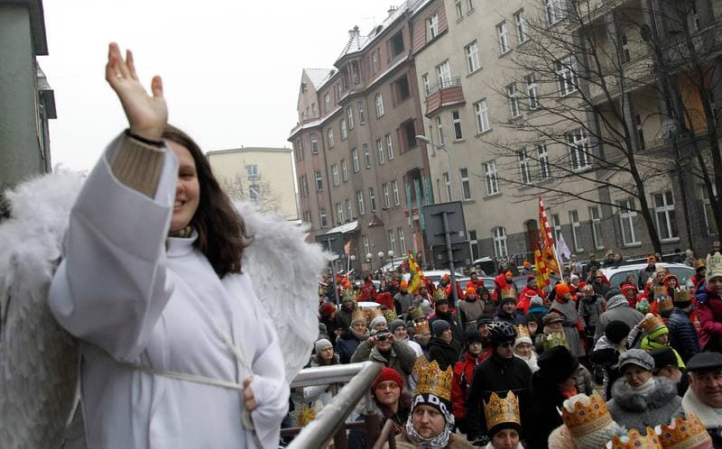 Three Kings Procession. Katowice. 06.01.2016