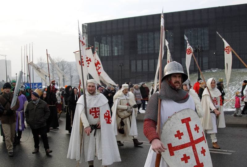 Three Kings Procession. Katowice. 06.01.2016