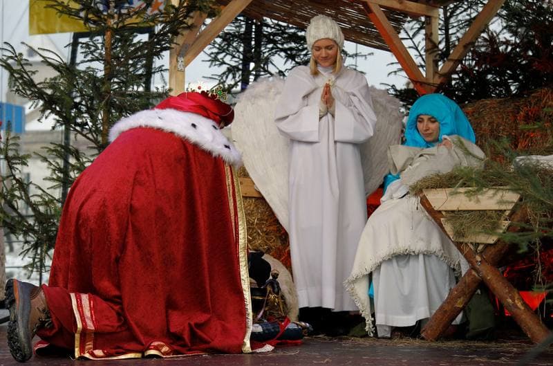 Three Kings Procession. Katowice. 06.01.2016