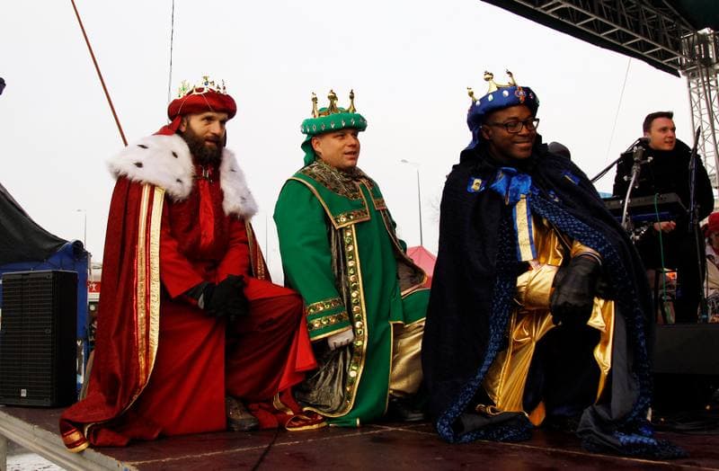 Three Kings Procession. Katowice. 06.01.2016