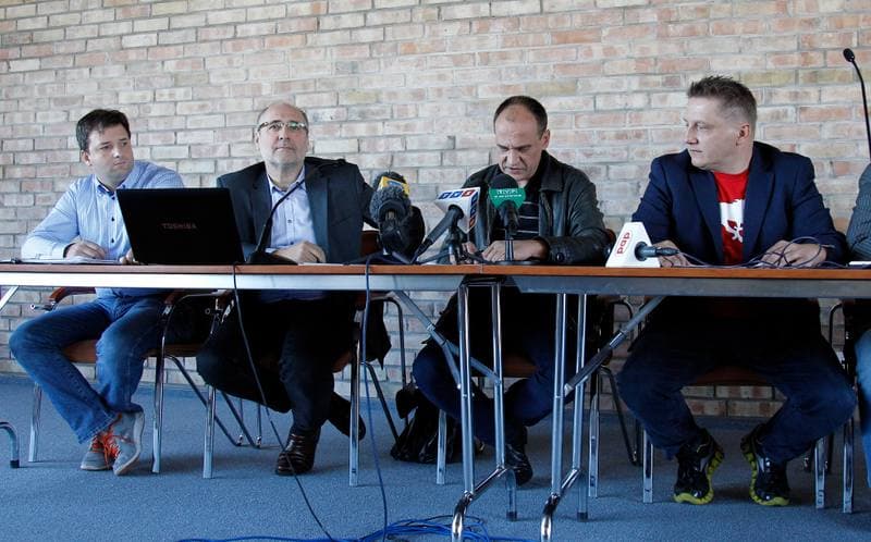 Pawel Kukiz. Press Conference. 01.10.2015