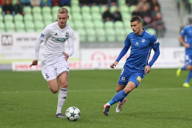 Football. ePojsteni.cz 1 liga. MFK Karvina - Slovan Liberec. 26.10.2016