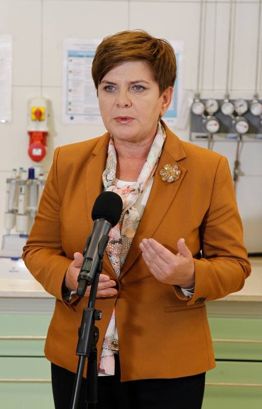 Beata Szydlo. Main Mining Institute. Press Conference. 05.10.2015