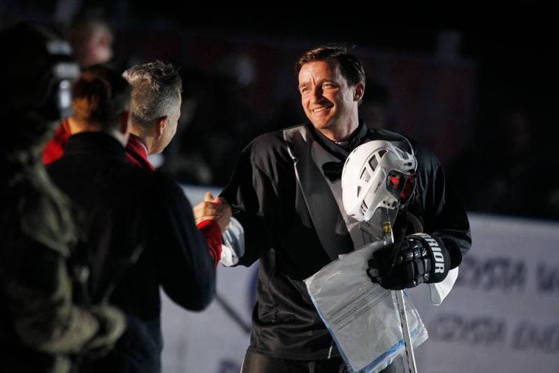 Ice Hockey. Hokej na Lodzie z Gwiazdami. Poland - Czech Republic. 16.01.2016