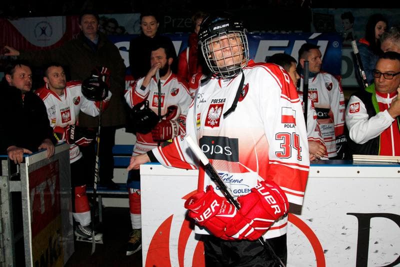 Ice Hockey. Hokej na Lodzie z Gwiazdami. Poland - Czech Republic. 16.01.2016
