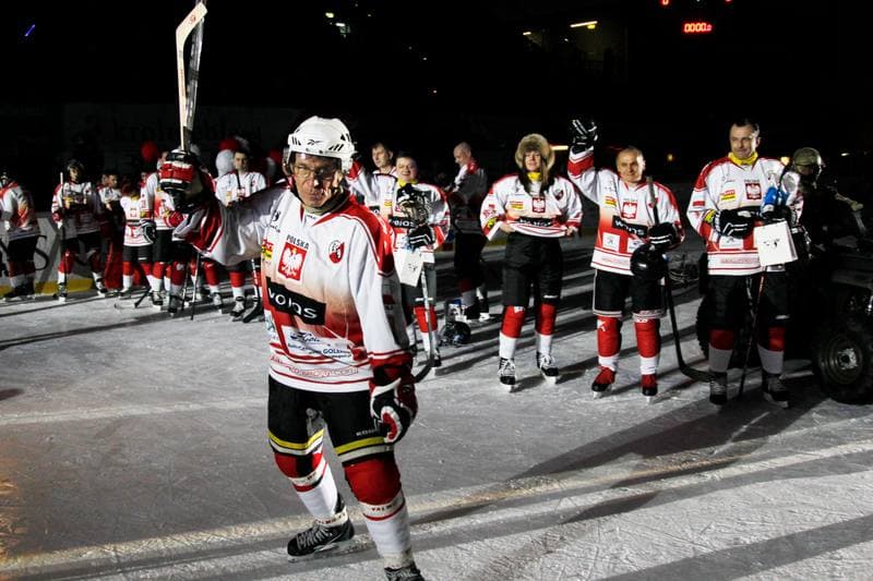 Ice Hockey. Hokej na Lodzie z Gwiazdami. Poland - Czech Republic. 16.01.2016