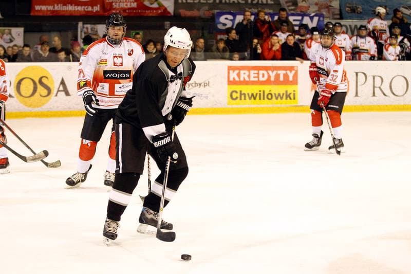 Ice Hockey. Hokej na Lodzie z Gwiazdami. Poland - Czech Republic. 16.01.2016