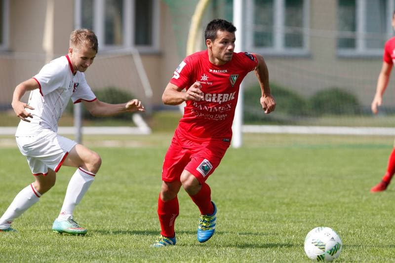 Football. Sparing. Sarmacja Bedzin - Zaglebie Sosnowiec. 24.06.2017
