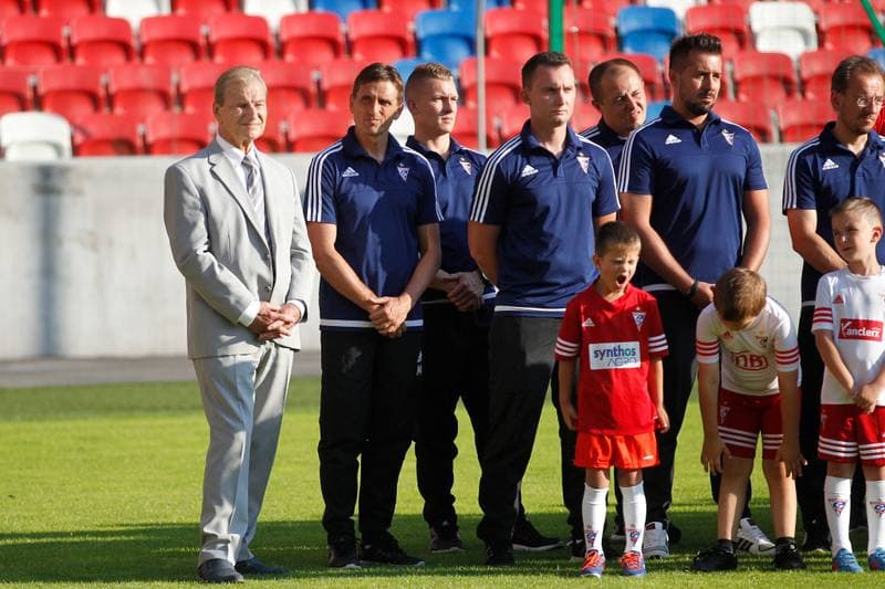 Football. Gornik Zabrze. Press Conference. 09.07.2017