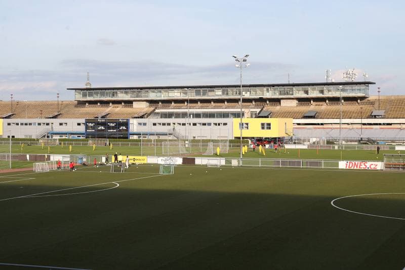 Football. Stadion Strahov. 13.10.2017