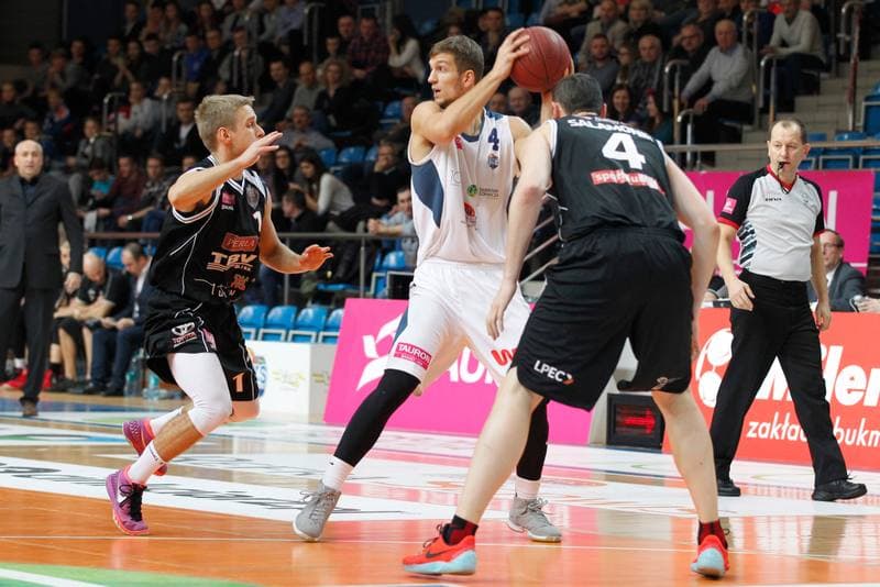 Basketball. Tauron Basket Liga. MKS Dabrowa Gornicza - Start Lublin. 31.01.2016