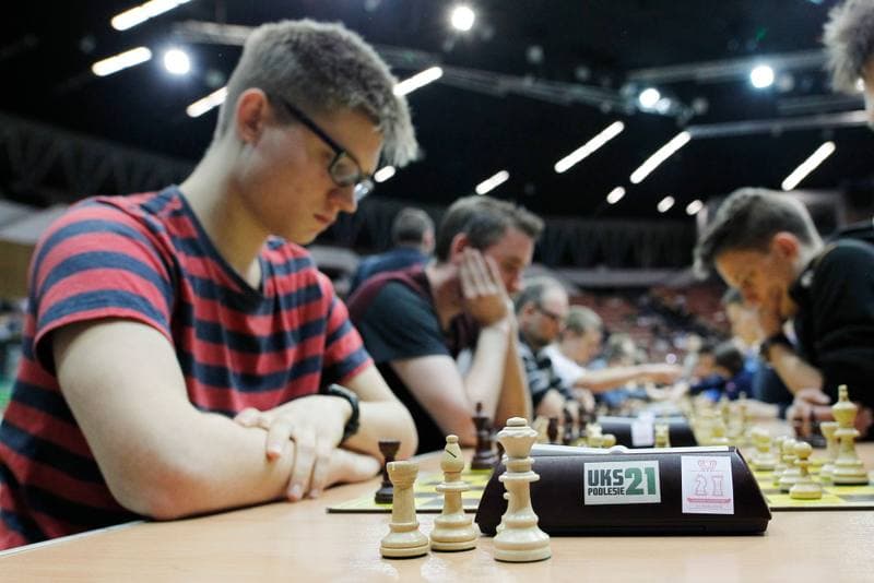 Chess. European Blitz Championship. 15.12.2017