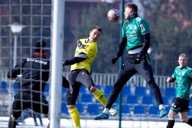 Football. Sparing. GKS Katowice - ROW 1964 Rybnik. 03.03.2018