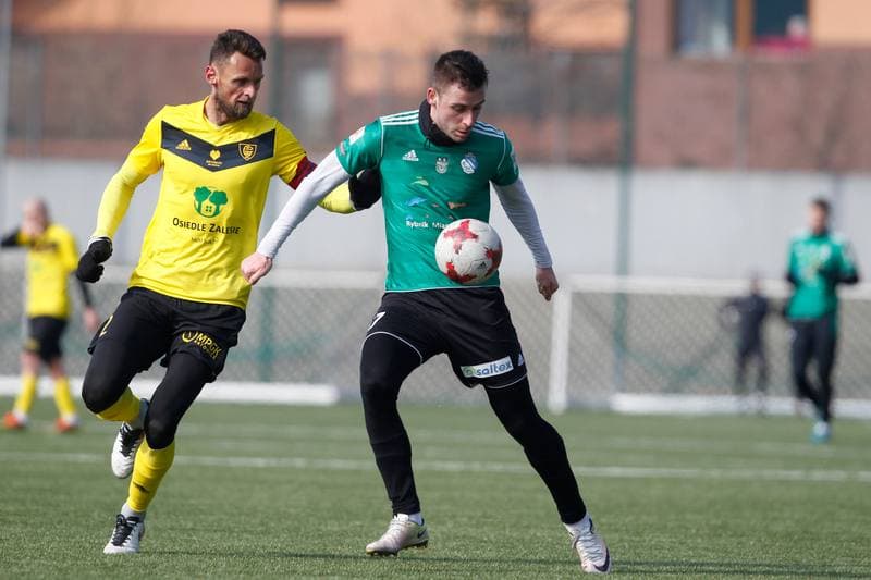 Football. Sparing. GKS Katowice - ROW 1964 Rybnik. 03.03.2018