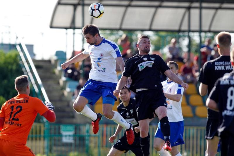 Football. II Liga. Rozwoj Katowice - Blekitni Stargard. 05.05.2018
