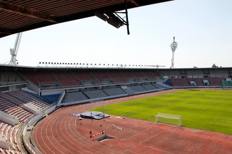 Football. Stadion Evzena Rosickeho. 26.05.2018