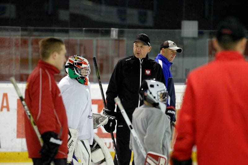Ice Hockey. Poland national team. Training. 30.09.2018