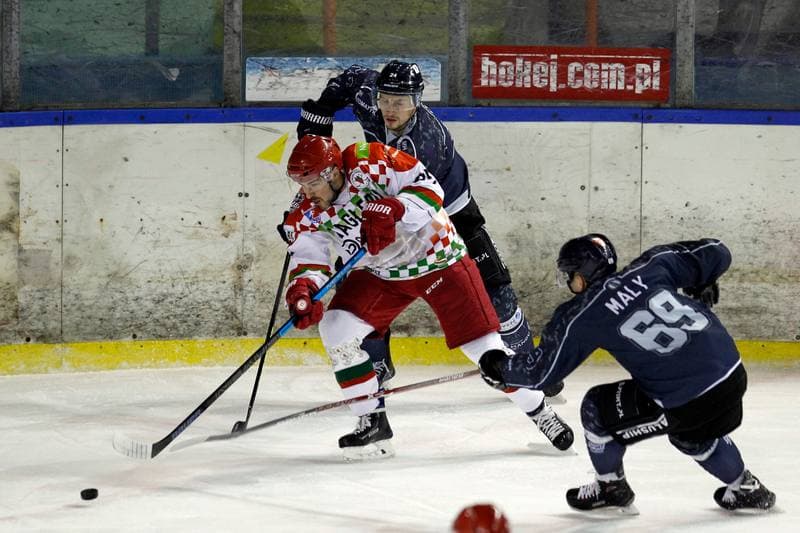 Ice Hockey. Polska Hokej Liga. Zaglebie Sosnowiec - MH Automatyka Gdansk. 02.10.2018