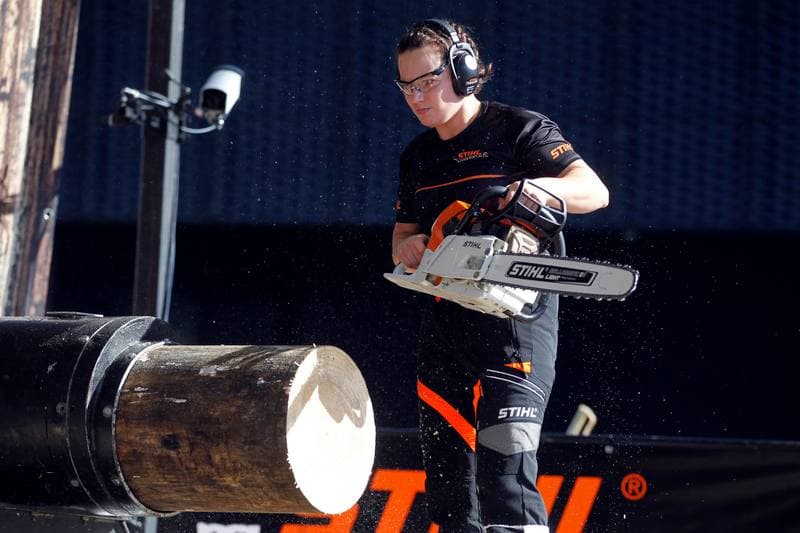 Lumberjack Championships. Stihl Timbersports. 06.10.2018