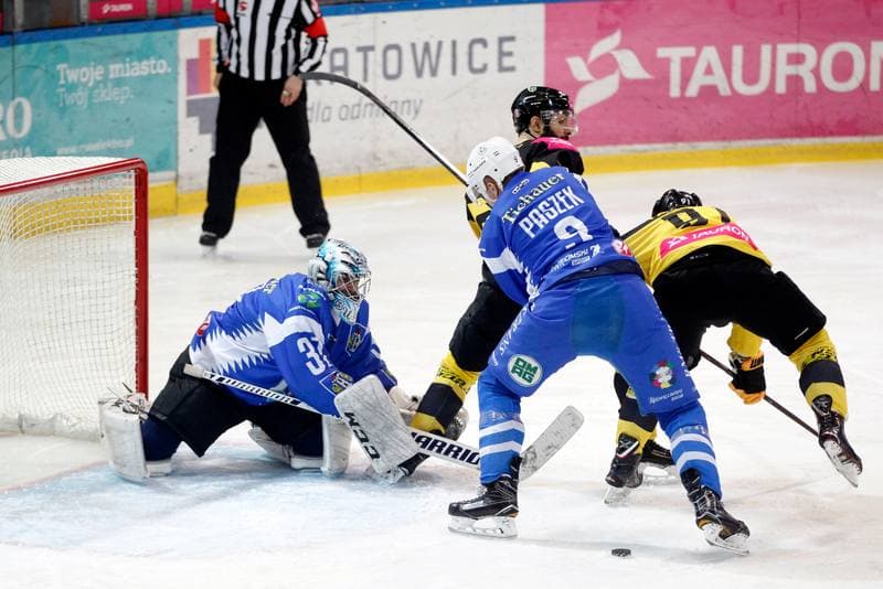Ice Hockey. Tauron Hokej Liga. Tauron KH GKS Katowice - Unia Oswiecim. 27.02.2019