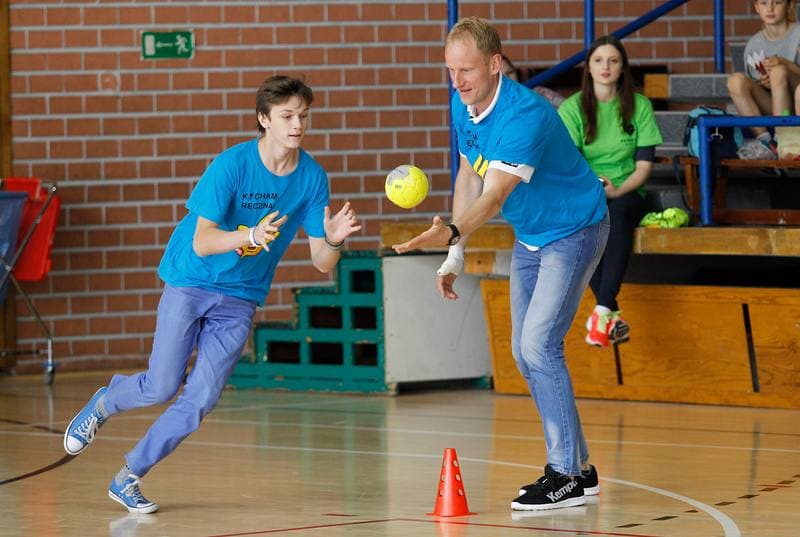 Handball. Poland national team. Training. 17.06.2015