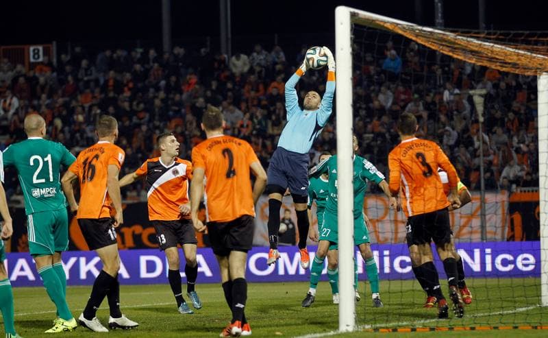 Football. Polish First League. Chrobry Glogow - GKS Katowice. 30.10.2015
