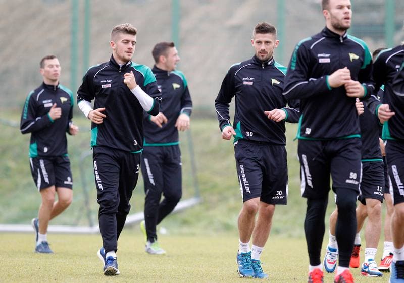 Football. Lechia Gdansk. Training. 07.11.2015