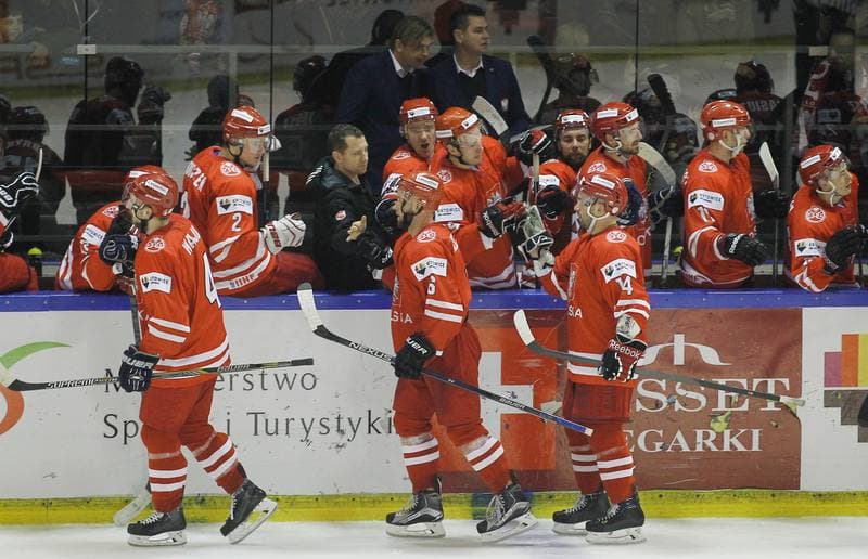 Ice Hockey. Euro Ice Hockey Challenge. Poland - Austria. 07.11.2015