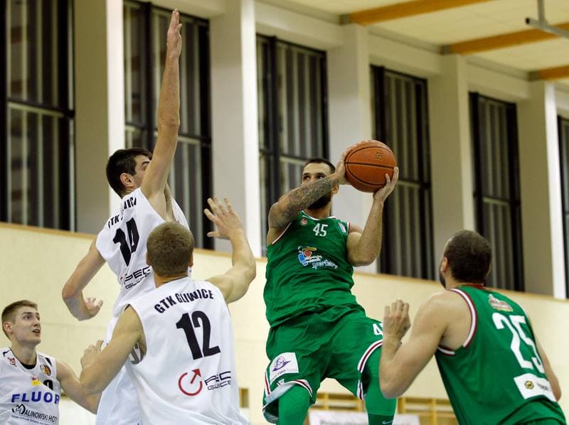 Basketball. I Liga. GTK Gliwice - Legia Warsaw. 11.11.2015