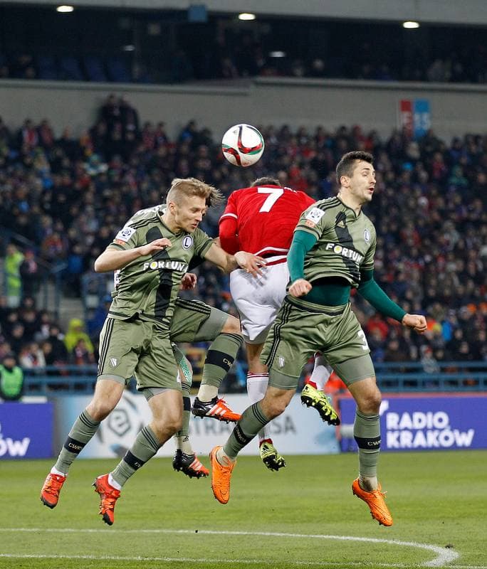 Football. PKO BP Ekstraklasa. Wisla Krakow - Legia Warsaw. 06.12.2015