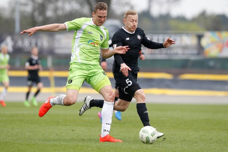 Football. II Liga. ROW Rybnik - Polonia Warszawa. 15.04.2017