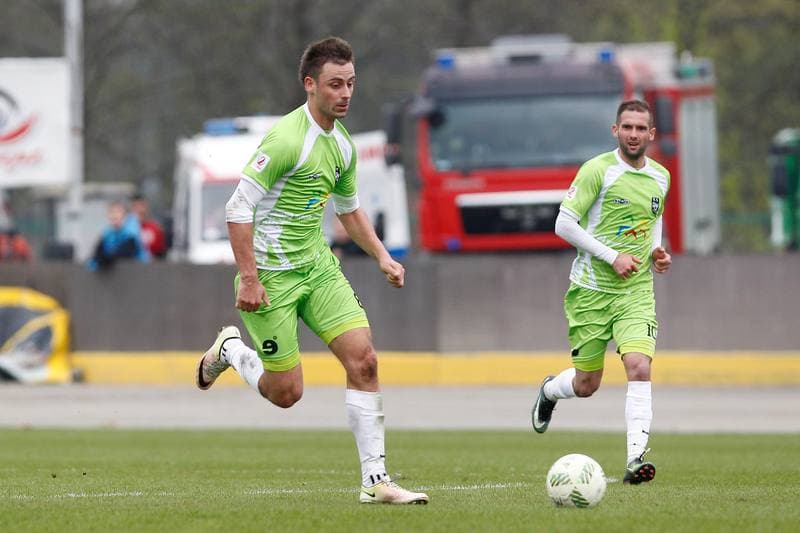 Football. II Liga. ROW Rybnik - Polonia Warszawa. 15.04.2017
