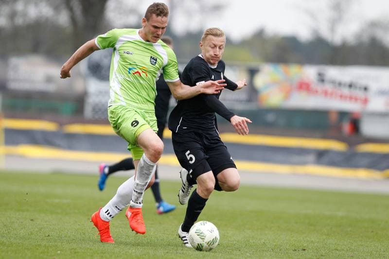 Football. II Liga. ROW Rybnik - Polonia Warszawa. 15.04.2017