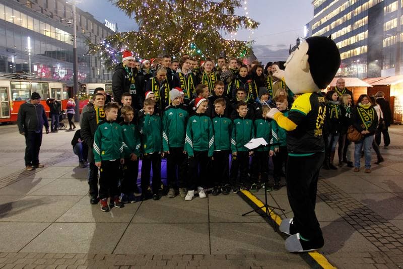 Football. GKS Katowice. Press Conference. 10.12.2015