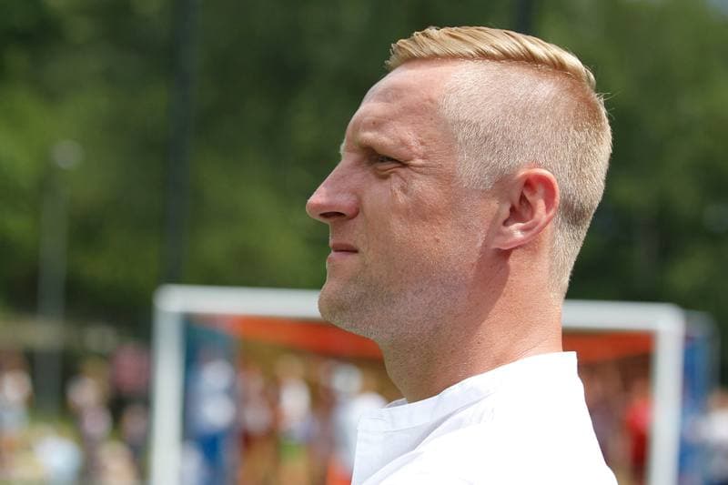 Football. Kamil Glik. Press Conference. 24.06.2017