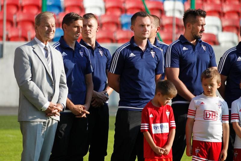 Football. Gornik Zabrze. Press Conference. 09.07.2017