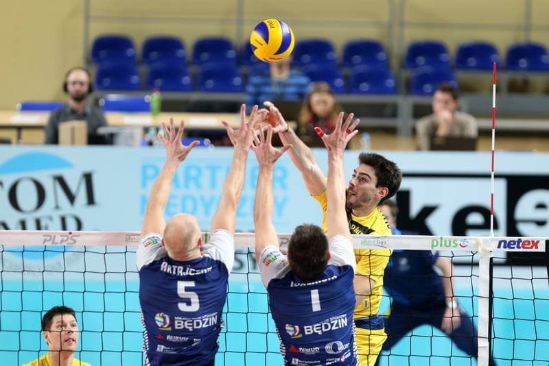 Volleyball. PlusLiga. GKS Katowice - MKS Bedzin. 18.10.2017