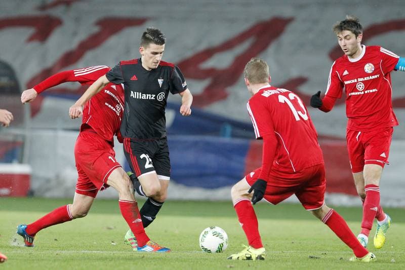 Football. Sparing. Gornik Zabrze - FK Fotbal Trinec. 24.02.2017
