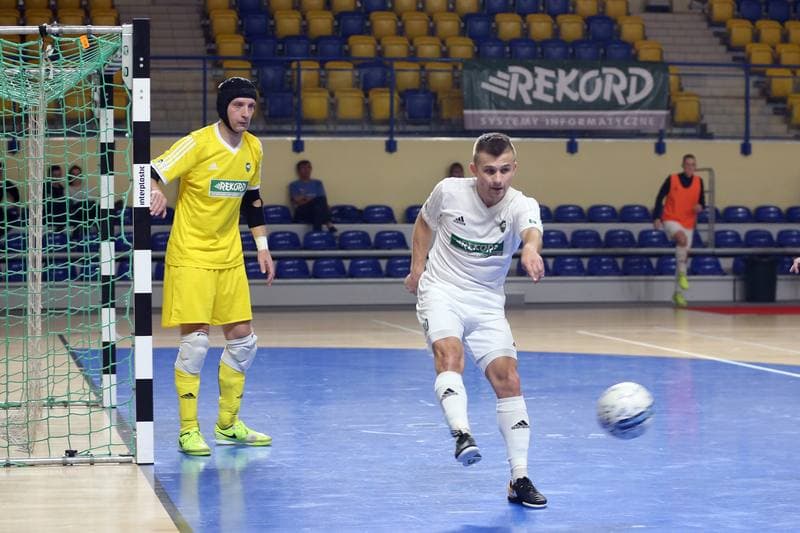 Futsal. Ekstraklasa. AZS US Katowice - Rekord Bielsko-Biala. 25.10.2017