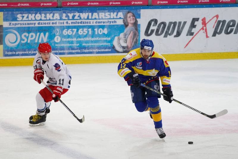 Ice Hockey. Polska Hokej Liga. SMS PZHL Katowice - TatrySKI Podhale Nowy Targ. 26.10.2017