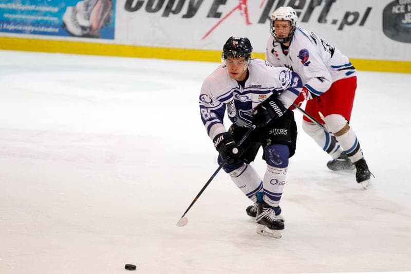 Ice Hockey. Polska Hokej Liga. SMS PZHL Katowice - MH Automatyka Gdansk. 23.10.2017