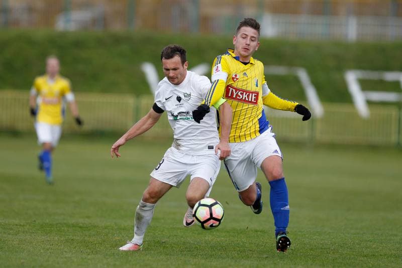 Football. II Liga. Rozwoj Katowice - Olimpia Elblag. 11.11.2017