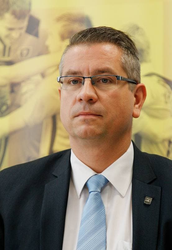 Football. GKS Katowice. Press Conference. 01.10.2015