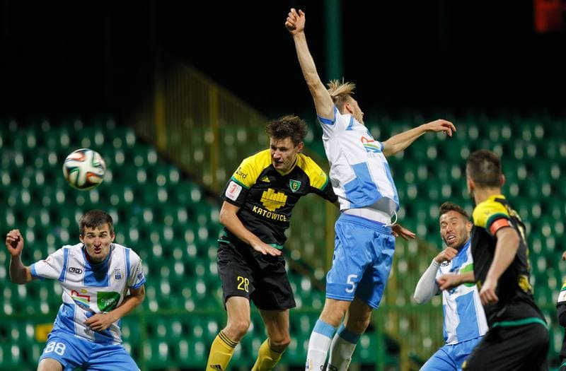 Football. I Liga. GKS Katowice - Stomil Olsztyn. 18.10.2014