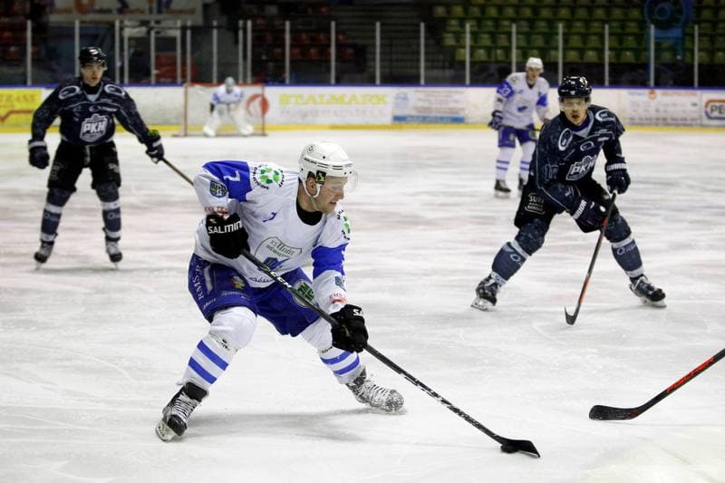 Ice Hockey. Polska Hokej Liga. Unia Oswiecim - MH Automatyka Gdansk. 01.02.2018