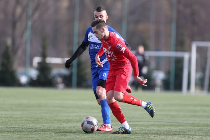 Football. Sparing. Zaglebie Sosnowiec - Puszcza Niepolomice. 31.01.2018