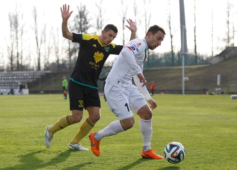 Football. I Liga. Zaglebie Sosnowiec - GKS Katowice. 29.11.2015